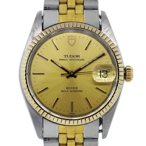 tudor prince two tone|Tudor Prince Oysterdate 75203 Two Tone .